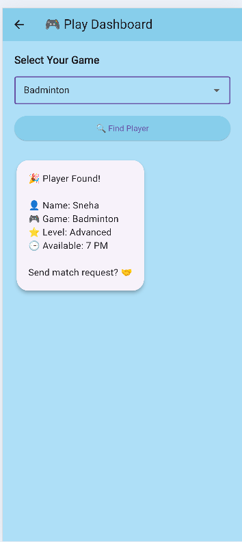 find play match